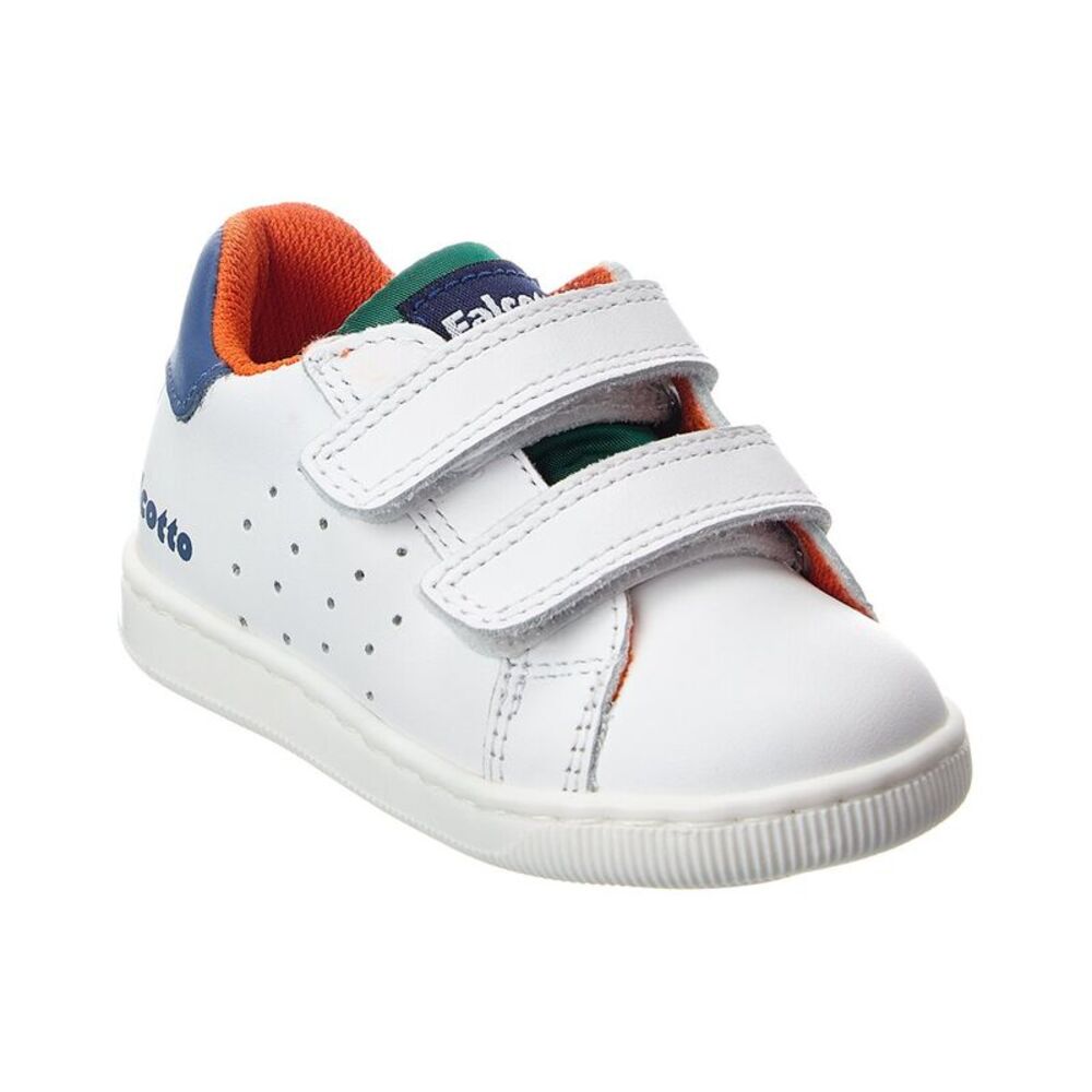 Naturino Falcotto Kiner Low Leather Sneaker, White